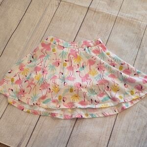 The Children's Place Colorful Flamingo Skirt